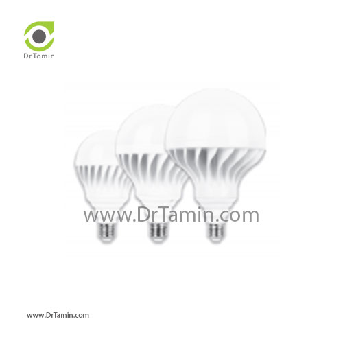 لامپ LED پارس شعاع توس مدل حبابی 100 وات سفید