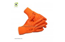 دستکش بافته شده با روکش نیتریل استادکار نارنجی سایز L