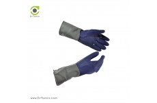 دستکش صنعتی لاتکس دو رنگ استادکار (3 لایه)