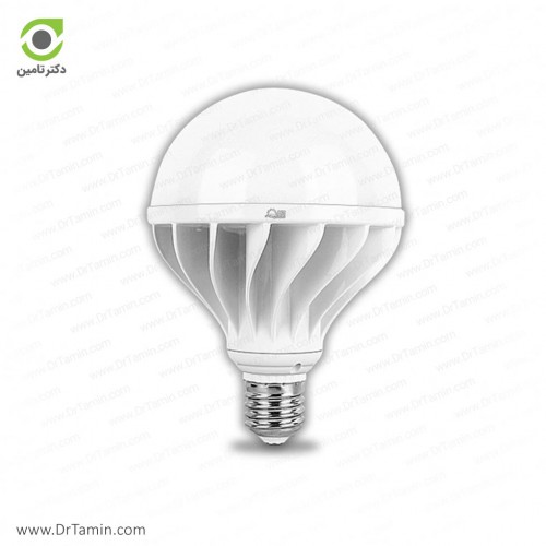 لامپ LED پارس شعاع توس مدل حبابی 100 وات آفتابی