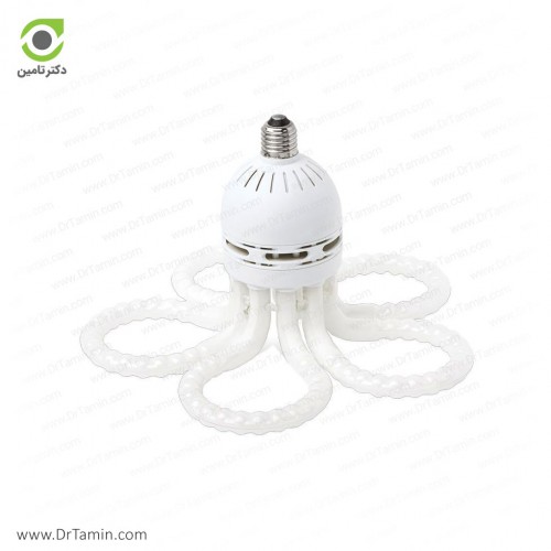 لامپ کم مصرف پارس شعاع توس مدل گل بامبو 100 وات