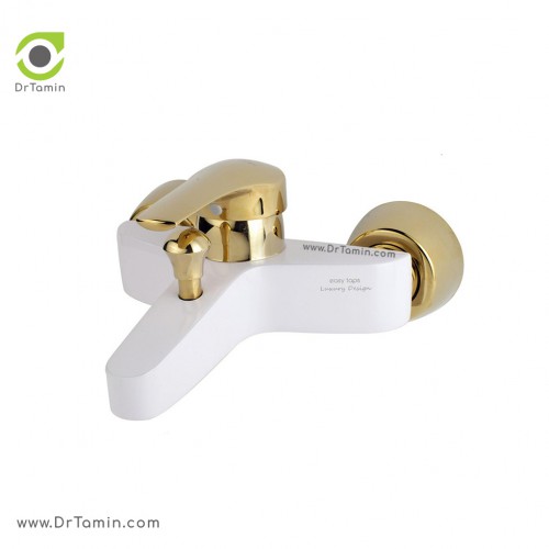 شیر دوش «حمام» ایزی پایپ مدل جولیتا طلا سفید (GIULIETTA BGI003)