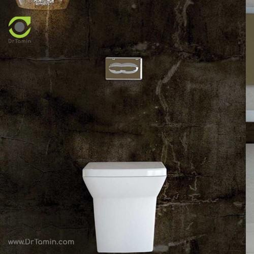 توالت فرنگی چینی گلسار فارس مدل وال هنگ گریس