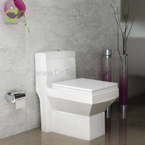 توالت فرنگی چینی گلسار فارس مدل آستر